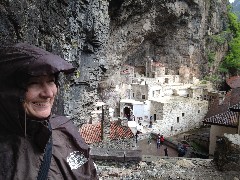 Ruth Bennett McDougal Dorrough; Turkey; Sumela Monastery
