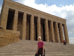 Ruth Bennett McDougal Dorrough; Turkey; Ataturks Mausoleum