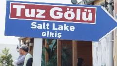 Turkey; Tuz Golu Salt Lake