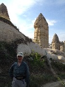 Ruth Bennett McDougal Dorrough; Love Valley Cappadocia Turkey; rotated