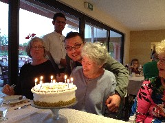Pat Rehberg; Kadir Tasdelen; Rochelle Wolk; Turkey; Lykia Lodge Rochelles Birthday