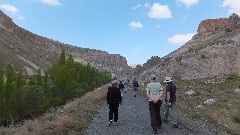 Celia Wilson; Pat Macholl; Kadir Tasdelen; Turkey; Soganli Valley