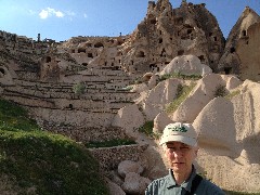 Ruth Bennett McDougal Dorrough; Turkey; Uchisar Castle Hike