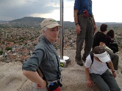 Ruth Bennett McDougal Dorrough; Turkey; Uchisar Castle Hike