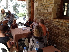 Barbara Slotnik; Al Levit; Kadir Tasdelen; Pat Rehberg; Sally Reiquam; Pat Macholl; Linda Bishop; Turkey; Armenian Village
