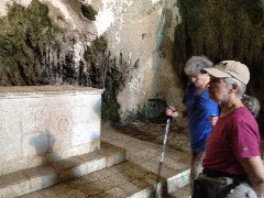 Trina Cotner; Ruth Bennett McDougal Dorrough; Turkey; Cave Church Saint Peter (St Pierre)