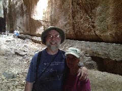 Ruth Bennett McDougal Dorrough; Dan Dorrough; Turkey; Titus Tunnel Hike
