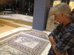 Ruth Bennett McDougal Dorrough; Turkey; Zeugma Museum Visit (The Largest Mosaic Museum World)