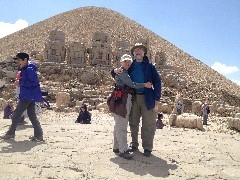 Barbara Slotnik; Ruth Bennett McDougal Dorrough; Dan Dorrough; Turkey; Mount Nemrut