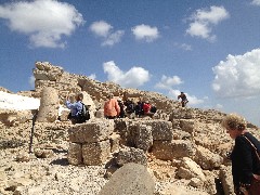Linda Bishop; Kadir Tasdelen; Celia Wilson; Turkey; Mount Nemrut