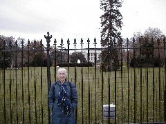 Ruth Bennett McDougal Dorrough; White House; Washington DC 2005 Trips