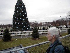 Ruth Dorrough; The National Christmas Tree; Washington DC 2005 Trips