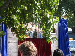 puppet show at Italian festival; Washington State; Seattle