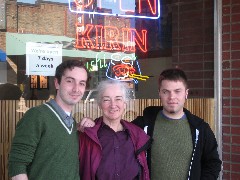 Ben Dorrough; Ruth Dorrough; Evan Welbourne; Sams Sushi Restaurant; Washington State; Seattle