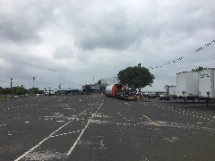 windmill; Ferry Landing; Manitowoc, WI; loading windmill onto ferry