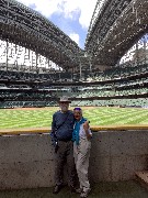 Dan Dorrough; Ruth Bennett McDougal Dorrough; MIller Park Milwaukee WI