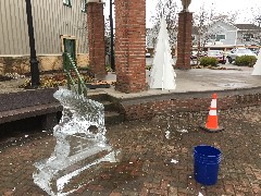 Ice Sculptures; Downtown Canandaigua