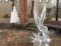 Ice Sculptures; Downtown Canandaigua