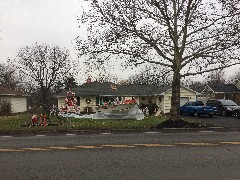 Christmas Lights; 346 South Pearl St; Canandaigua, NY