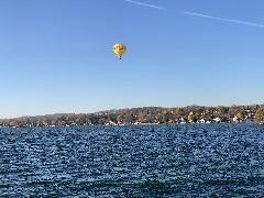 hot Air Balloon; Canandaigua Pier, NY