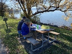 David Dorrough; Ruth Bennett McDougal Dorrough; Ontario County Beach Park Canandaigua Lake, NY