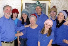 Dan Dorrough; Jacob Grant Wheeler; Katherine (Kat) McDougal Wheeler McCandless; Ruth Bennett McDougal Dorrough; Kurt McCandless; Ellery Kate Wheeler; Ruth Bennett McDougal Dorrough; Sarah Elizabeth Derry; Christmas