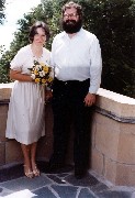 Ruth Bennett McDougal Dorrough; Dan Dorrough; Our Wedding Garrett Chapel