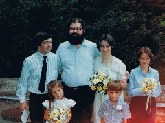 Porter Welbourne; Hilary Welbourne; Dan Dorrough; Ruth Bennett McDougal Dorrough; Andy McDougal; Katherine (Kat) McDougal Wheeler McCandless; Wedding