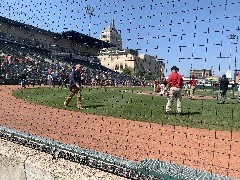 Us; Redwings Baseball Game