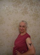 Ruth Dorrough; tatoos; Ruths 65th Birthday