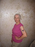 Ruth Dorrough; tatoos; Ruths 65th Birthday