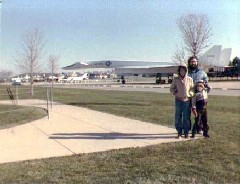 Katherine (Kat) McDougal Wheeler McCandless; Dan Dorrough; Andy McDougal; Air Force Museum; Dayton Ohio