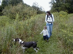 dog; Katherine (Kat) McDougal Wheeler McCandless; Jacob Wheeler; FLT near the jump off