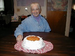 Ruth Bennett McDougal Dorrough; joint birthday party cake