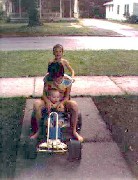 Kat McDougal; Andy McDougal; Ben Dorrough; Lawnmower