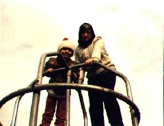 Ruth Dorrough; Ben Dorrough; Family; playground