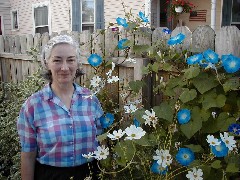 Ruth Dorrough; flowers
