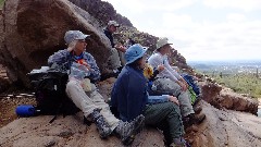 Ruth Bennett McDougal Dorrough; Hieroglyphic Trail, AZ