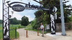 Ruth Bennett McDougal Dorrough; BT; Akron, OH
sign Ohio & Erie Canalway