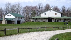 the barn; Camp Oty�Okwa; Logan, OH
