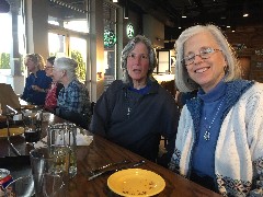 Jennifer Smith; Nancy Buchman; Cheryl Winningham; Joan; Delicio Coal Fired Pizza; Cincinnati, OH; rotated