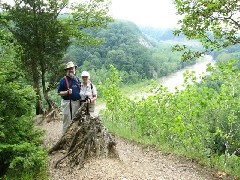 Dan Dorrough; Ruth Dorrough; Zoar Valley Day Trips Hiking