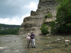 Ruth Dorrough; Dan Dorrough; Zoar Valley Day Trips Hiking