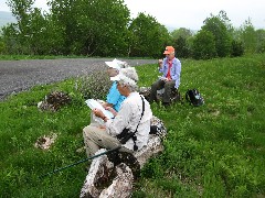 Ruth Bennett McDougal Dorrough; Jean Bubb; Lyn Jacobs; Onandaga Trail