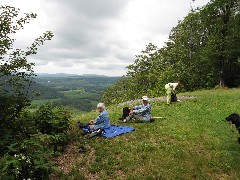 Ruth Bennett McDougal Dorrough; Jean Bubb; Lyn Jacobs; Onandaga Trail; FLT NCT Hiking