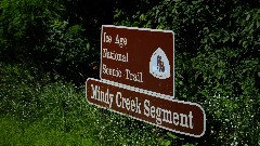 IAT
sign Ice Age Trail; Mindy Creek Segment, WI