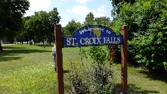 IAT
sign Welcome to St Croix Falls, WI