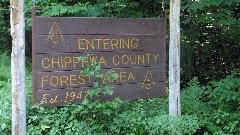 IAT
sign Entering Chippewa Forest Area