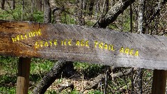 sign Welcome
State Ice Age Trail Area