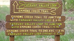 IAT
sign Faraway Valley Loop
Emmons Creek Trail